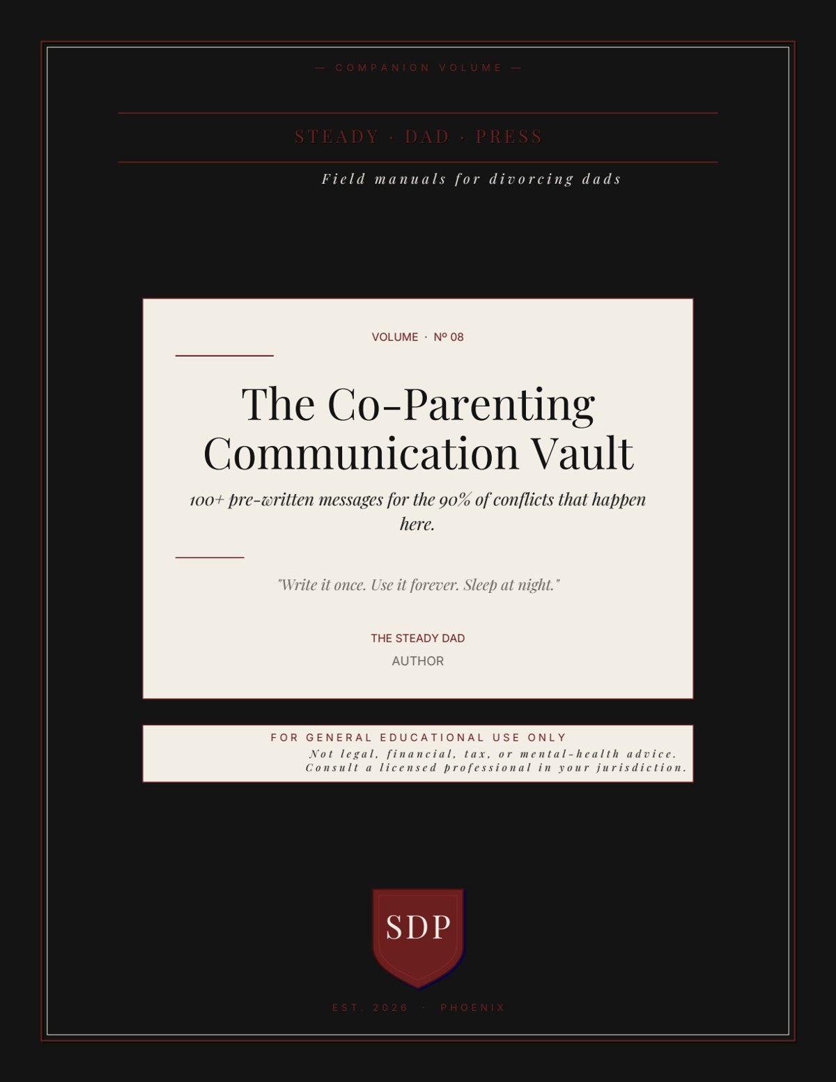 Co-Parenting Communication Vault cover